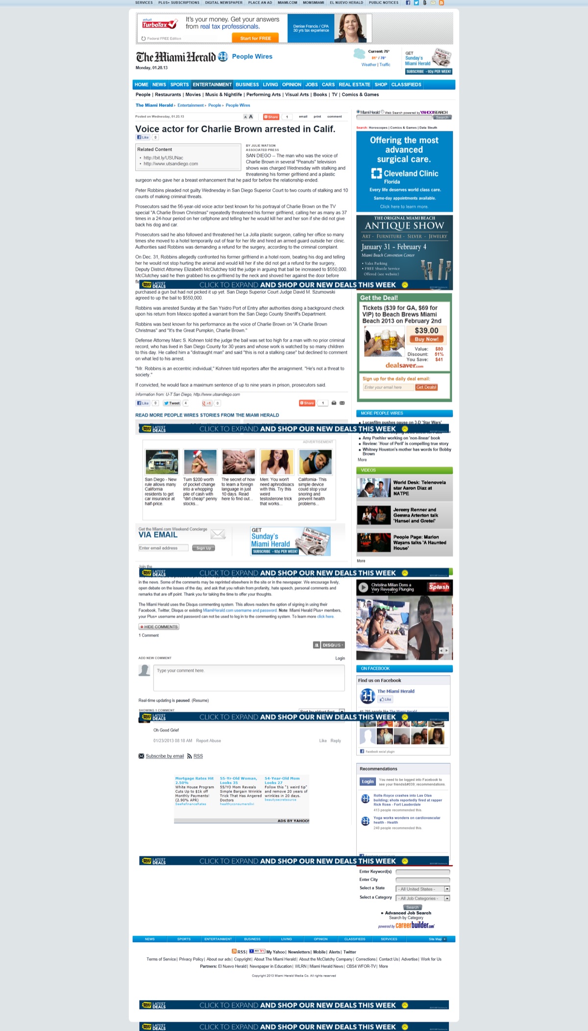 Miami Herald: Miami Herald coverage